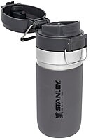 The Quick Flip GO Water Bottle 0,47L Shale