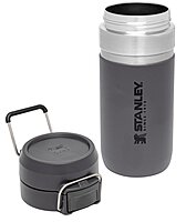 The Quick Flip GO Water Bottle 0,47L Shale