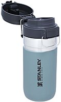 The Quick Flip GO Water Bottle 0,47L Shale