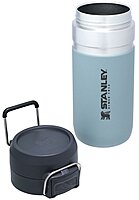 The Quick Flip GO Water Bottle 0,47L Shale